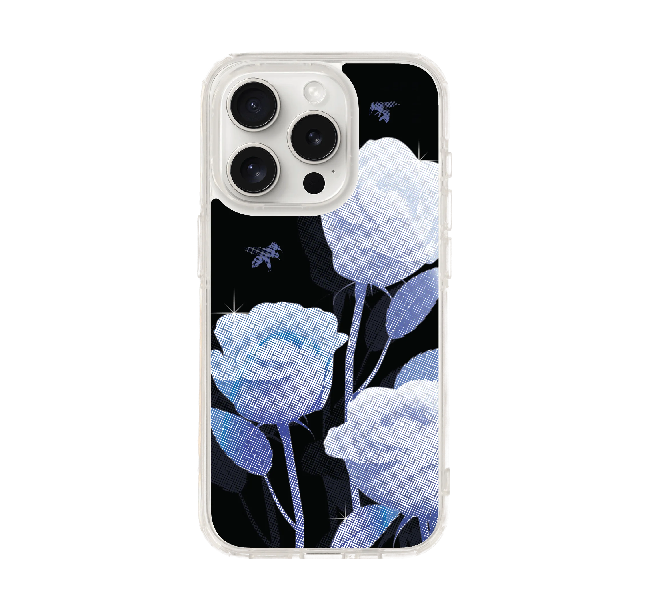 เคสใส iphone 15 pro กุหลาบแห่งรัตติกาล